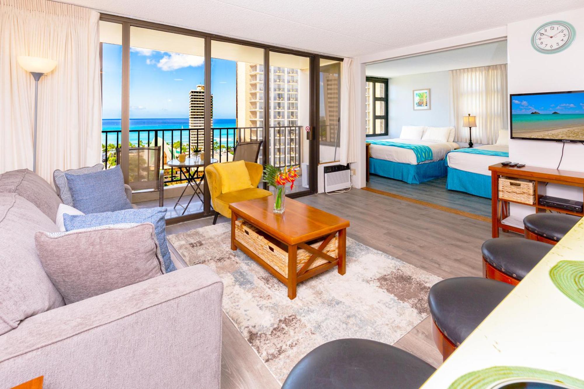 Renovated Ocean View Suite, Near Beach, Free Parking Honolulu Extérieur photo